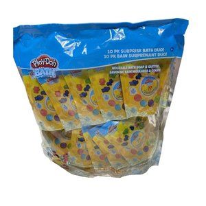 BRAND NEW Play Doh Bath Surprise Duo 10 Pack - Moldable Bath Soap and Cutter